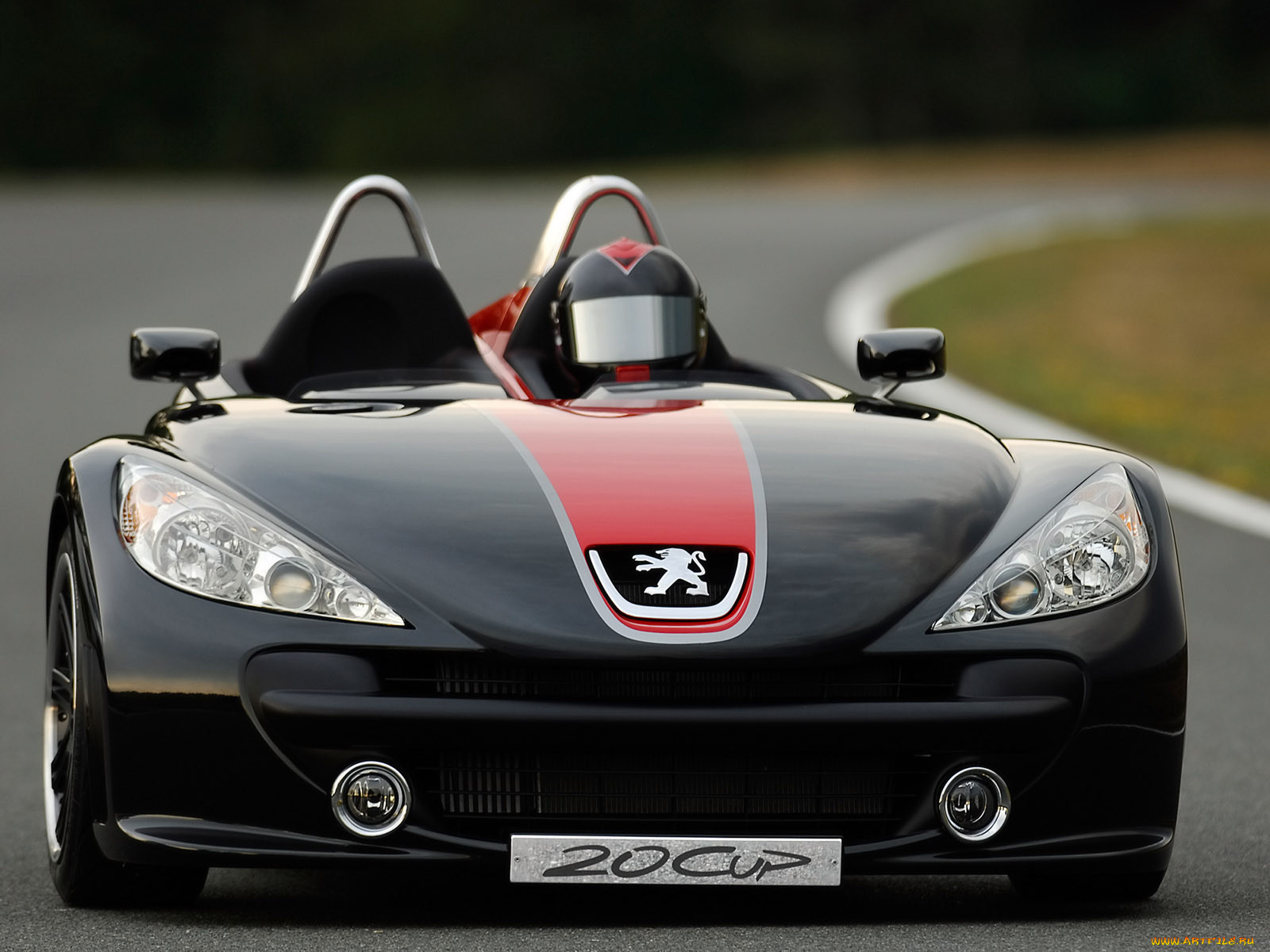 2005, peugeot, 20cup, black, track, 
